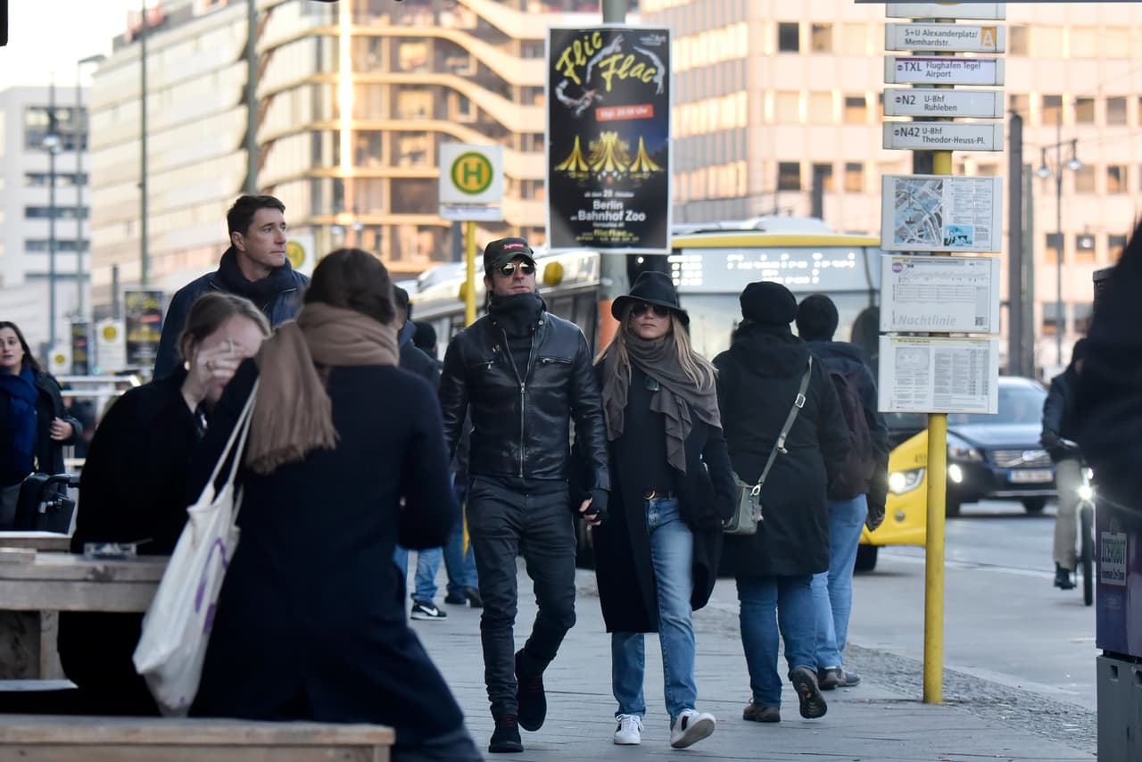 Esta escapadita a Berlín podría ser un festejo de su primer aniversario de bodas.