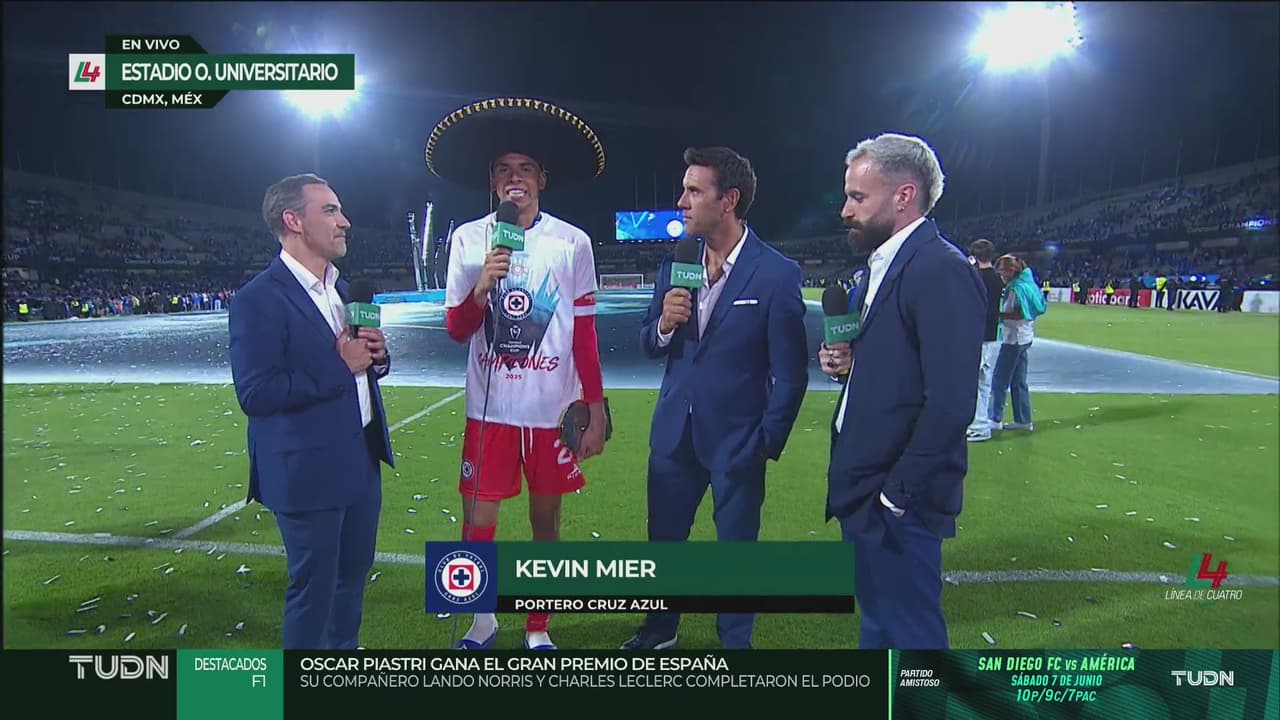 Kevin Mier se levantó tras error ante América y así lo explica