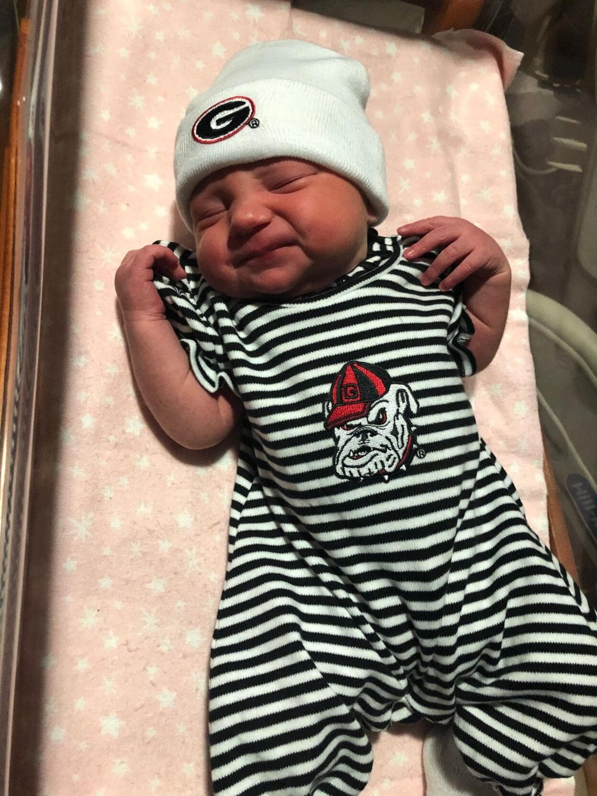 Emerson nació en el Piedmont Athens Regional Hospital.