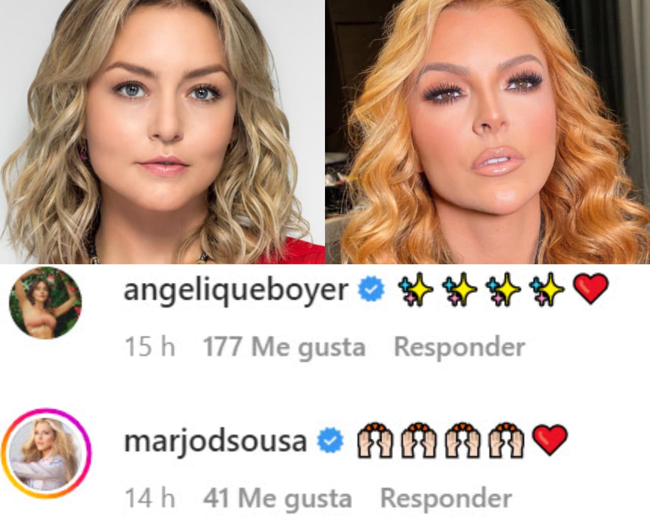 Al igual que Angelique Boyer y Marjorie de Sousa.