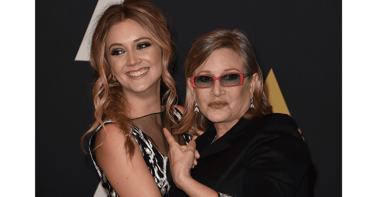 Carrie Fisher y Billie Lourd