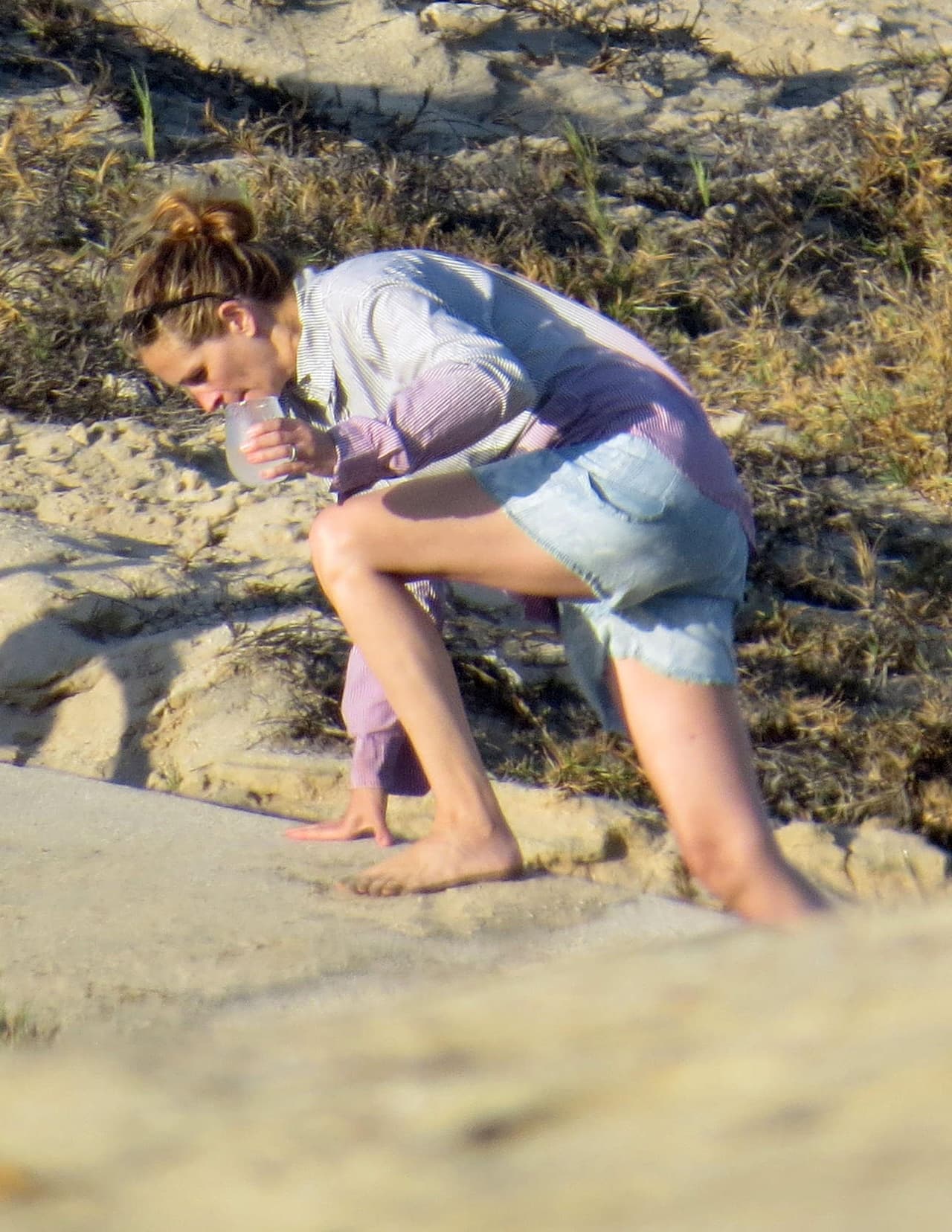 Tras la muerte de su madre y hermana, a Julia le hacían falta tiempo para relajarse.