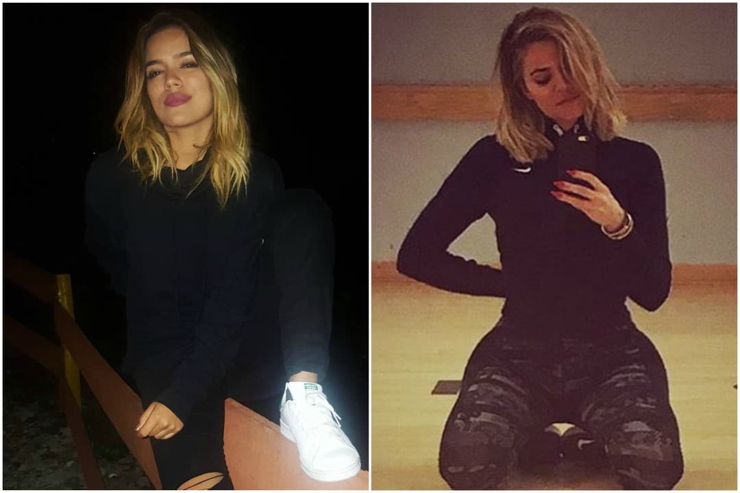 Hasta cuando están cómodas les gusta usar ropa similar.