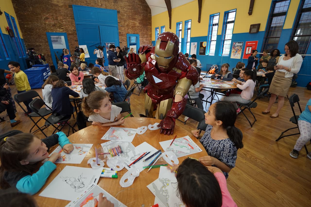 El evento se realizó con estudiantes de tercer grado de PS 39 en Brooklyn.
