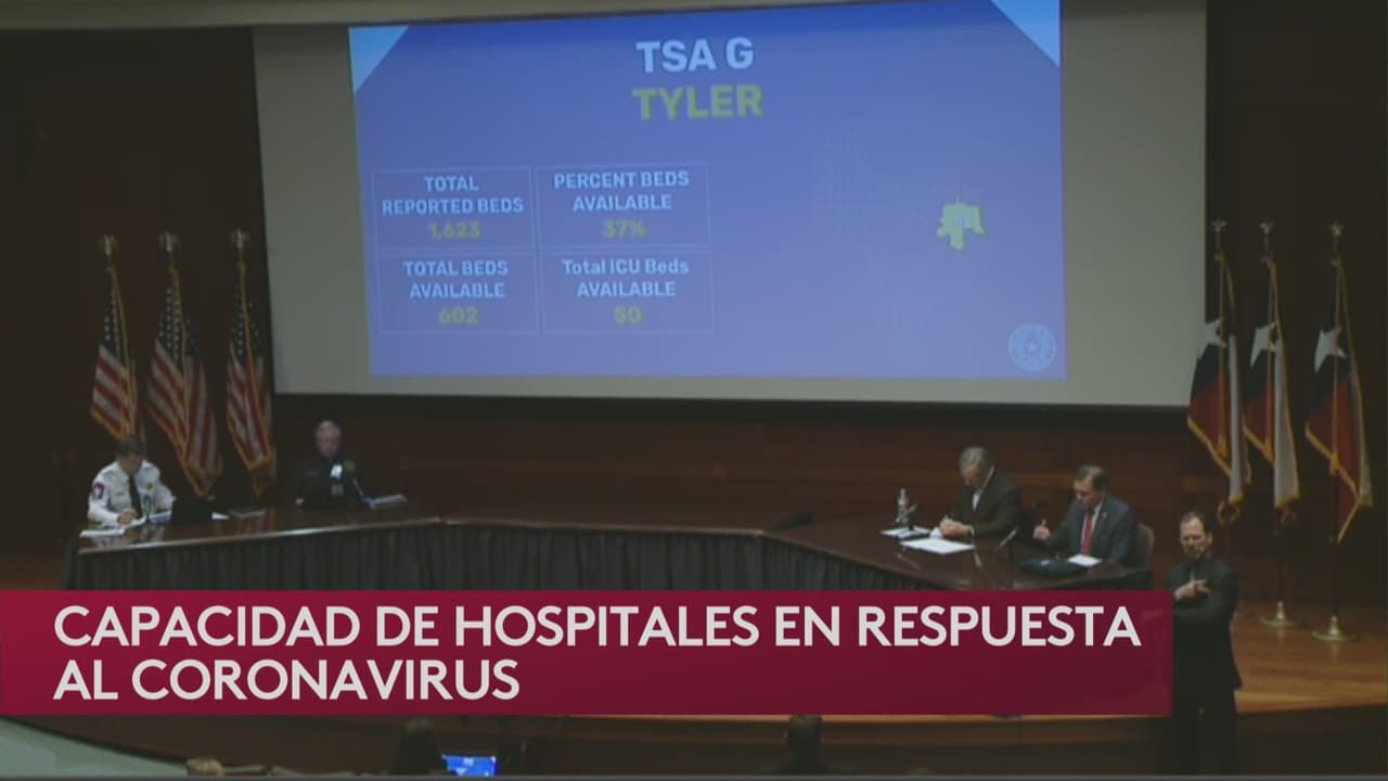 Gobernador de Texas asegura que el estado tiene 19,000 camas para atender a pacientes de coronavirus 