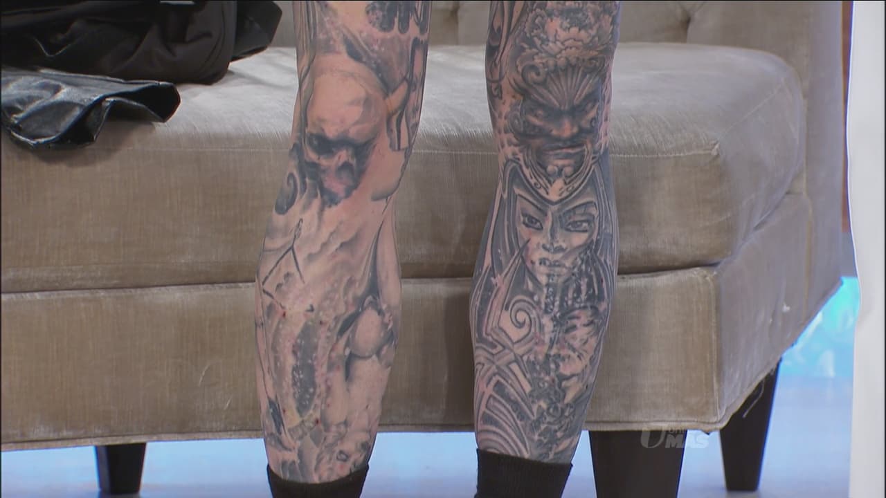 ¡Incluso sus piernas!