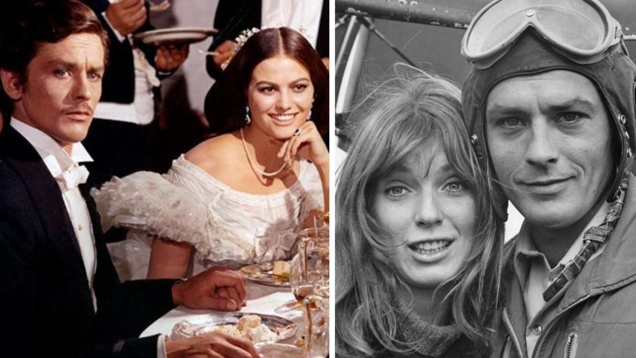 Alain Delon es uno de los actores más populares del cine clásico francés