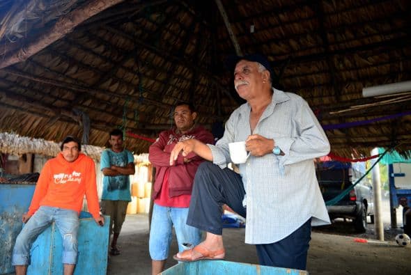 En Chocohuital, sureste de México, de donde zarpó, era conocido como "Chancha" porque , según sus amigos "él no era asqueroso" y "comía de todo".