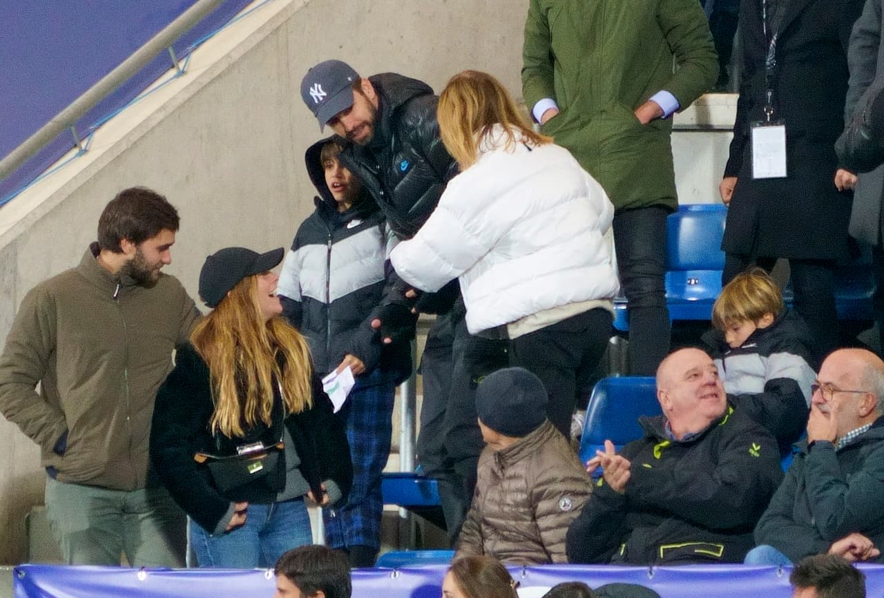 Ahí también estuvo Shakira, pero evitaron dirigirse la palabra e incluso estar cerca. 
<br>