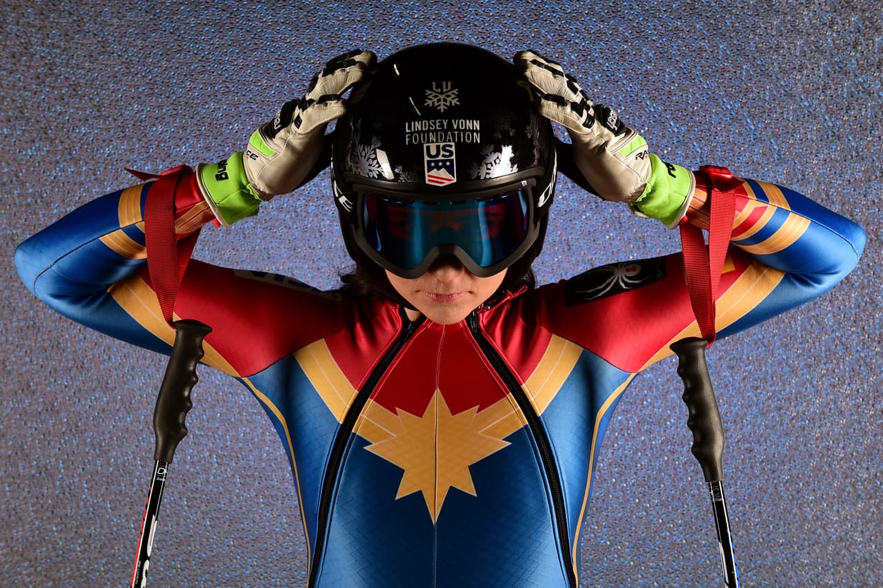 El equipo de esquí de los Estados Unidos ha llamado la atención en Pyeongchang por sus uniformes. Algunas de sus deportistas llevan a Capitán Marvel en sus trajes, mientras que entre los hombres hay quienes se visten de Capitán América.