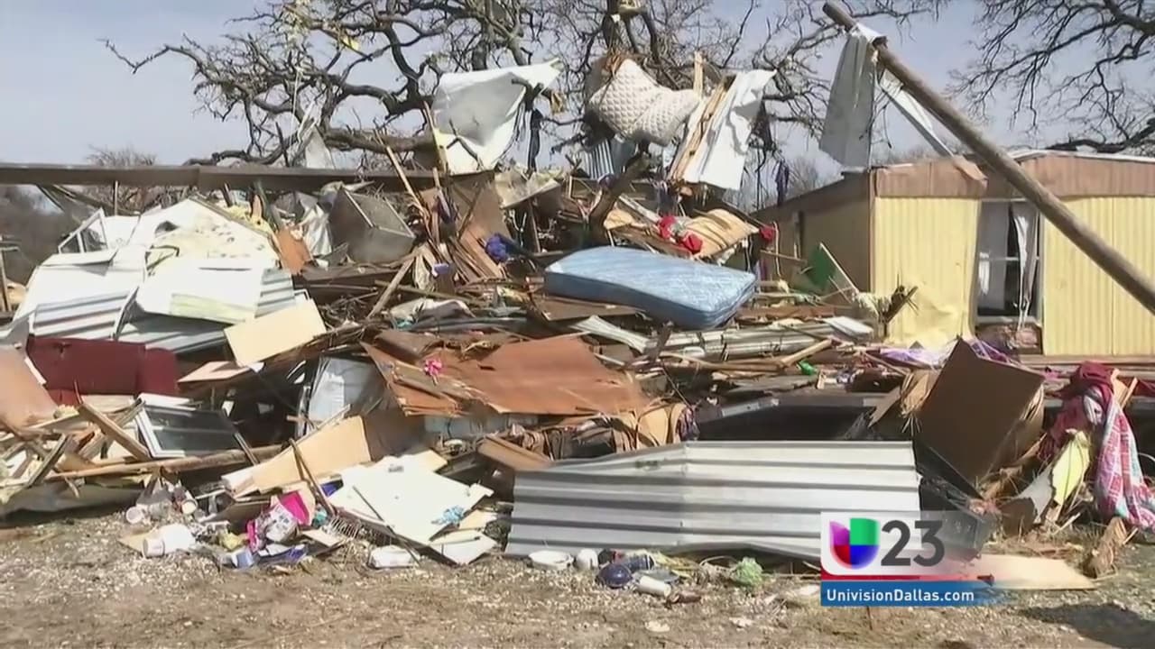 Tormentas y tornados dejan un muerto y múltiples daños en Texas
