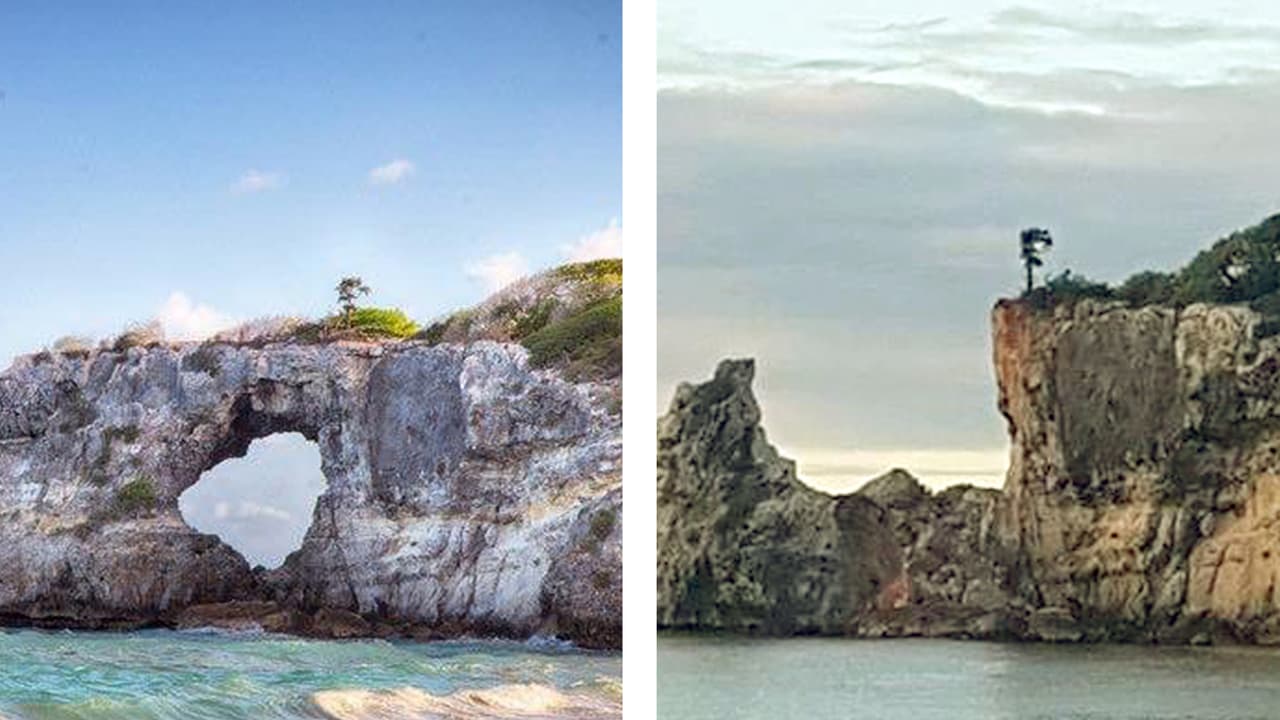 Temblor en Puerto Rico derrumbó la turística Punta Ventana en el sur de la isla