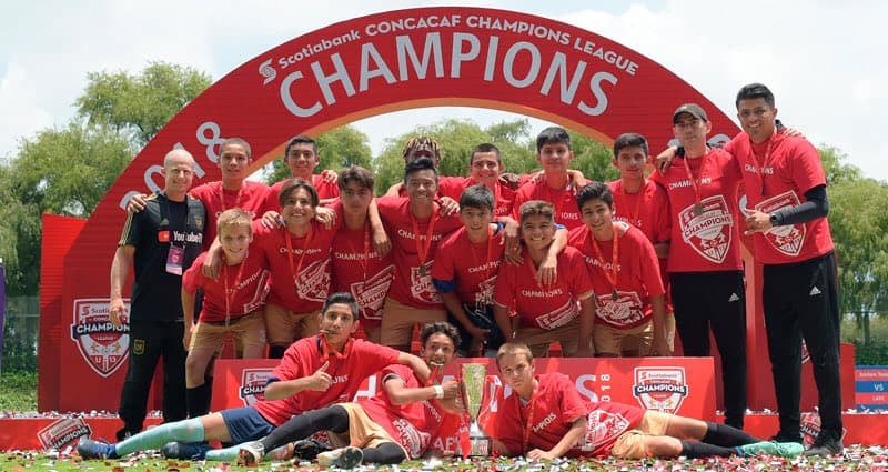 LAFC Sub-13 consigue el título de la Liga de Campeones en México y reciben mensaje de Carlos Vela