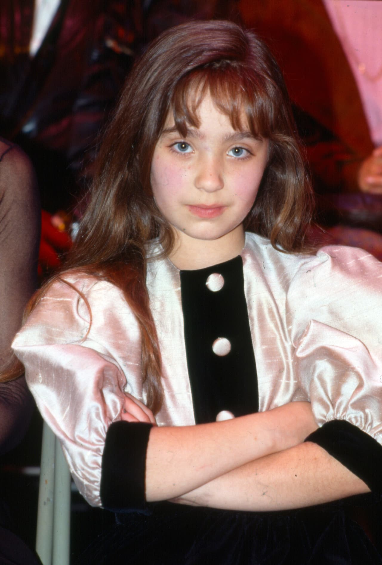 Desde pequeñita esos ojitos celestes fueron parte del encanto angelical de la estrella infantil.