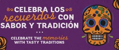 Celebra la tradición y el Sabor del día de los Muertos!