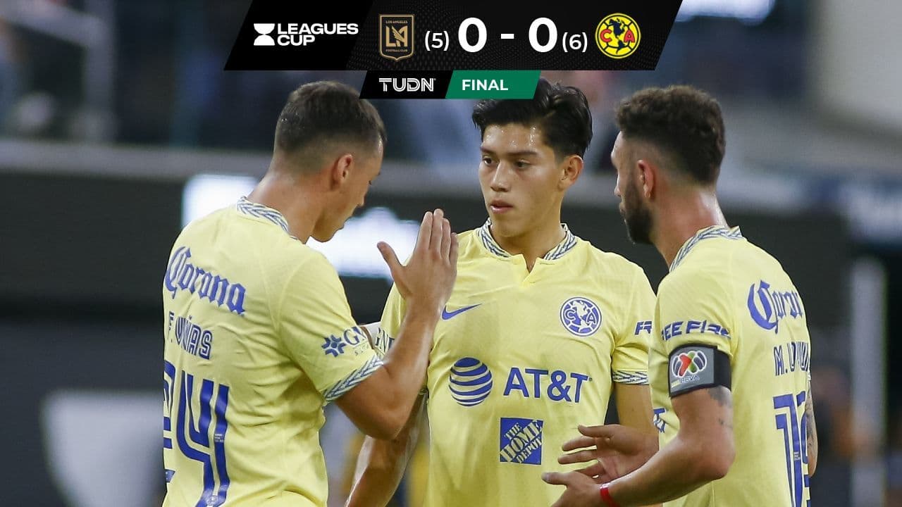 América recurre a los penales para derrotar al LAFC en la Leagues Cup