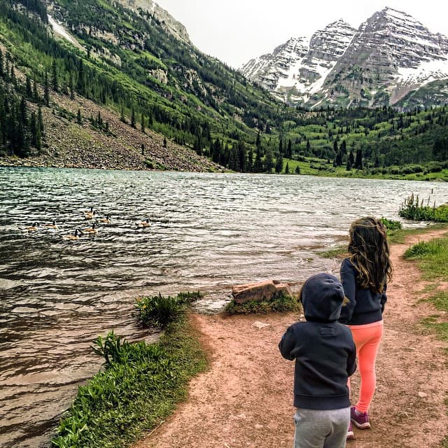 Su Instagram está lleno de bellos momentos al lado de sus hijos Sabrina Sakaë y Matthew Alejandro.