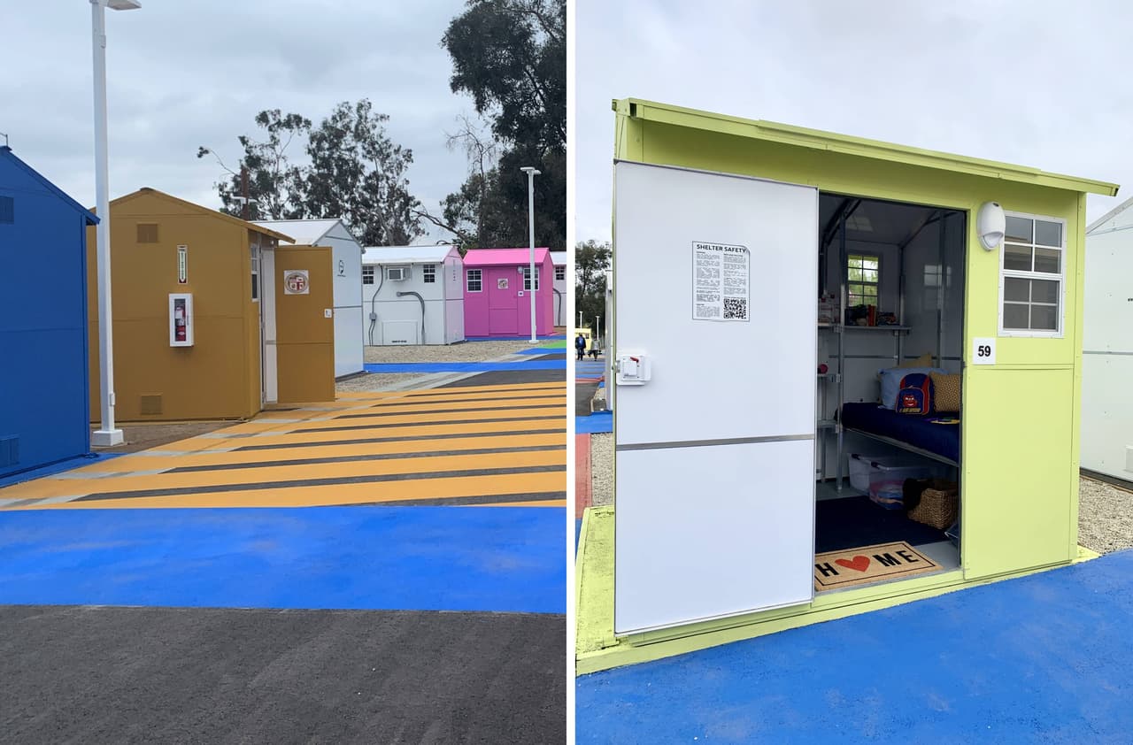 Inauguran centro de casas pequeñas para desamparados en North Hollywood