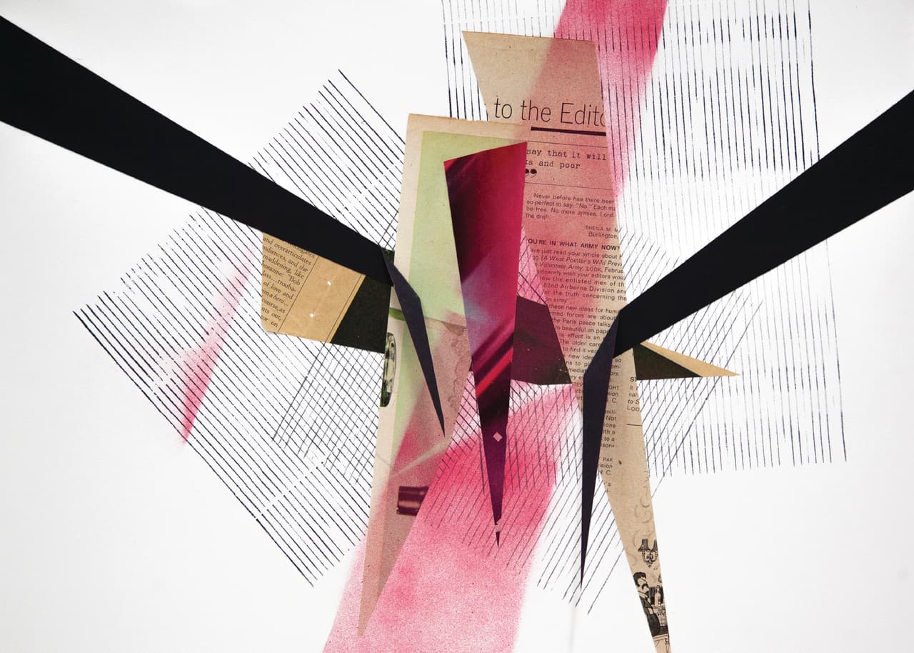 "Fragments: In the Midst of Shifting Tides" de Isaac Bencid continúa exhibiendose en Miami International Fine Arts. Dirección: 5900 NW 74th Ave, Miami, FL. La muestra reúne más de quince obras en collage, tinta y escultura en malla metálica.