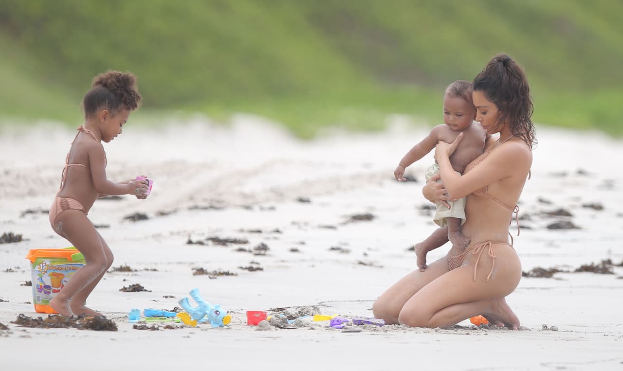 Kim se dio una "escapadita" al bello México.