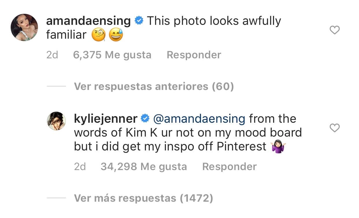 La hermana menor del clan Kardashian Jenner 
<b>no dudó en contestarle directamente</b> con el siguiente mensaje: "Como lo diría Kim: '
<b>tú no eres parte de mi muro de inspiración</b>, lo encontré en Pinterest'".
<br>