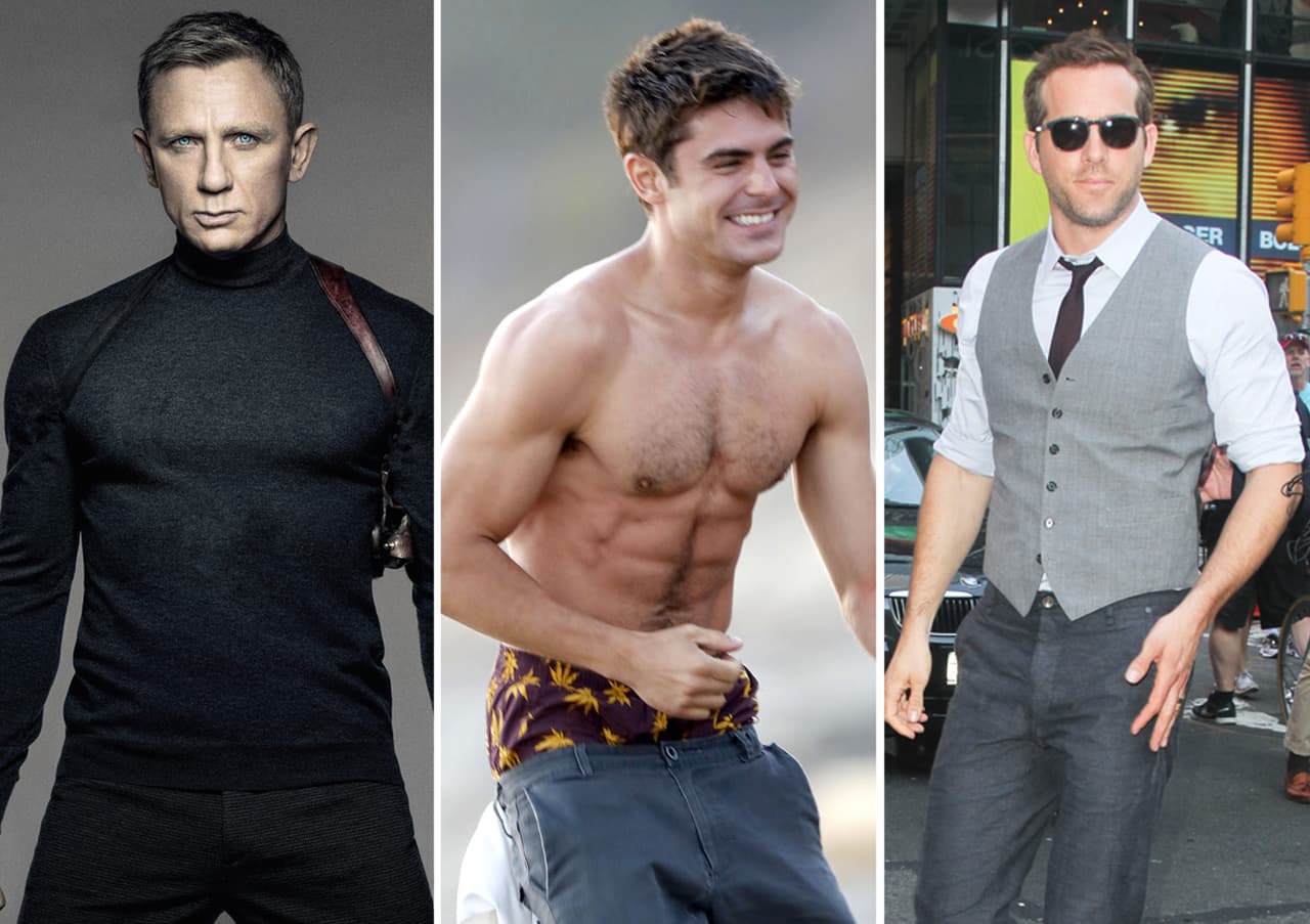 Estamos seguros que cuando iban a la escuela estos famosos, si eran buenos en una materia esa era Educación Física y al pasar los años eso no cambia. Para muestra basta ver sus cuerpos tan bien tonificados. Mira quien saca una A hasta la fecha.