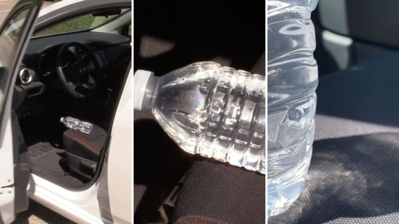 Una botella con agua en tu auto puede provocar un incendio: esto es todo lo que debes saber