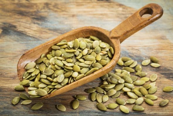 <b>Semillas de calabaza.</b> Éstas son utilizadas para controlar infecciones estomacales. 
<br>