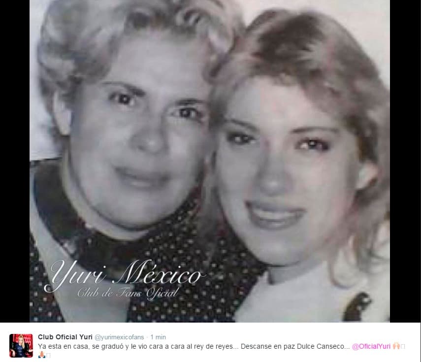 Sin embargo, la devoción por el talento de su hija y la sed de fama, llevaron a la progenitora de la cantante a abandonar su hogar e incluso a sus propios hijos, con tal de construir la carrera de Yuri en la Ciudad de México, situación que le fue reprochada por muchos años por sus otros dos hijos, que se quedaron en Veracruz.