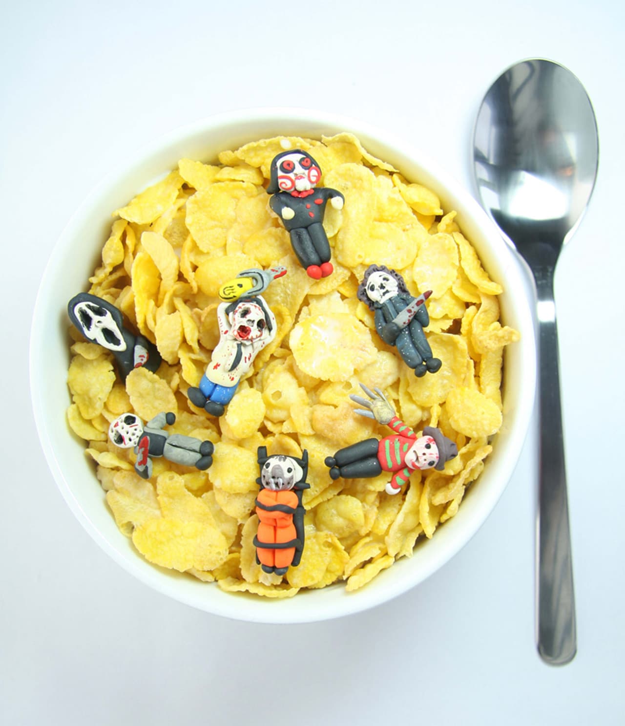 Las obras de arte fueron hechas con diferentes elementos, pero todas tienen en común la creatividad.