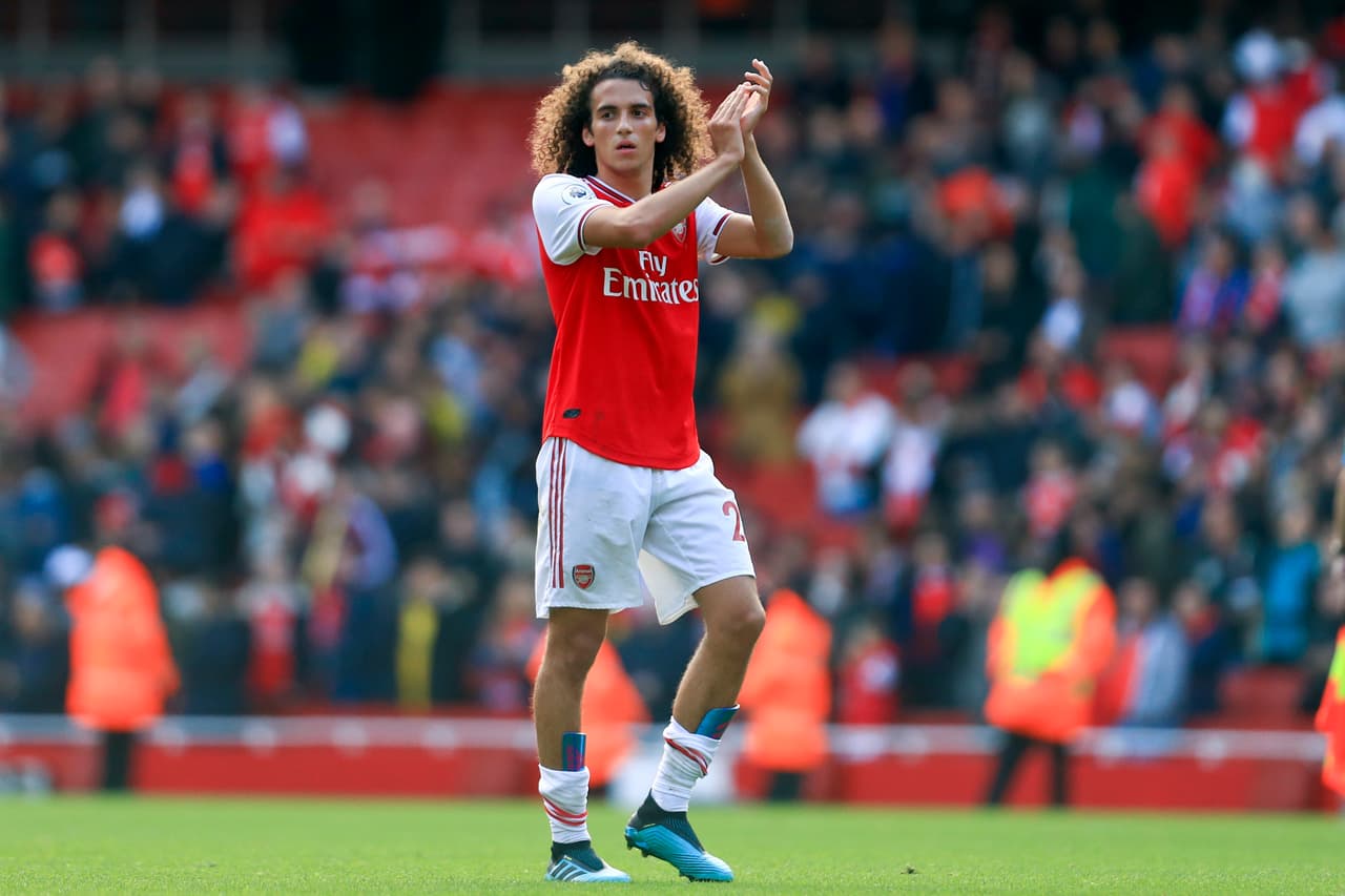 El jugador francés del Arsenal, Matteo Guendouzi.