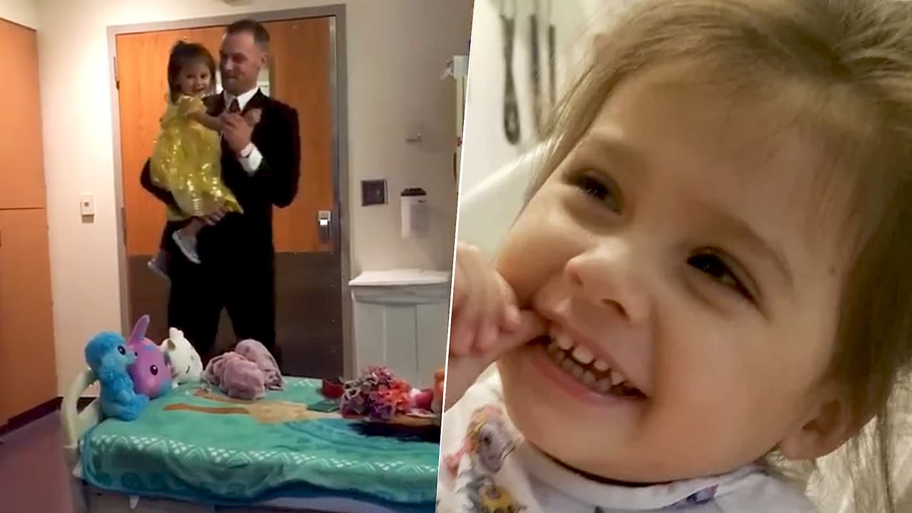 La razón por la que este papá bailó con su hija en un hospital te conmoverá hasta las lágrimas