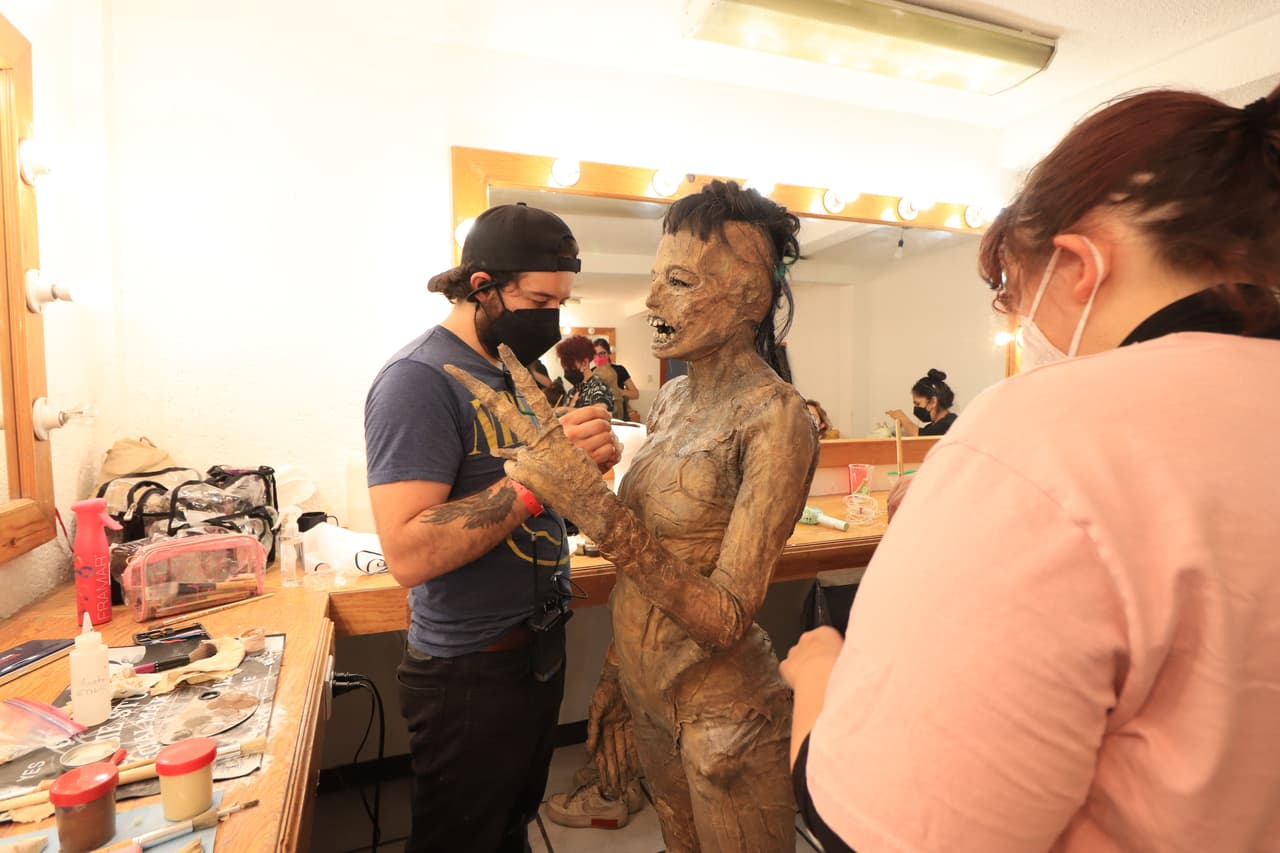 Pinches Momias es una superproducción de ViX que nos cuenta la historia de cómo Simba, Místico y Chinche, al intentar robar un tesoro logarn revivir a las míticas momias de Guanajuato quienes se escapan del museo en el que estaban exhibidas para llenar de terrro las calles de la ciudad mexicana.