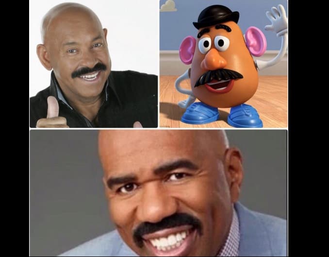 OMG! Y hasta el Señor Cara de Papa formó parte de los enormes parecidos.