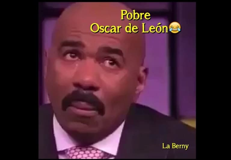 Y hubo quien trató de defender a Óscar D' León.