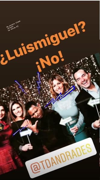 Carlitos Calderón también les mostró a sus seguidores de Instagram lo bien que la estaba pasando con sus amigos y colegas de la gran familia de Univision.