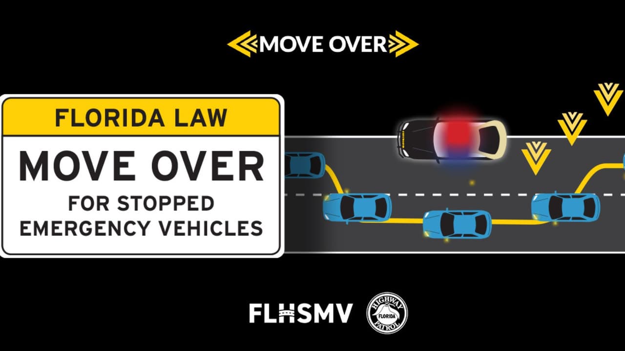 Conoce la Ley "Move Over" de Florida y sus consecuencias al violarla