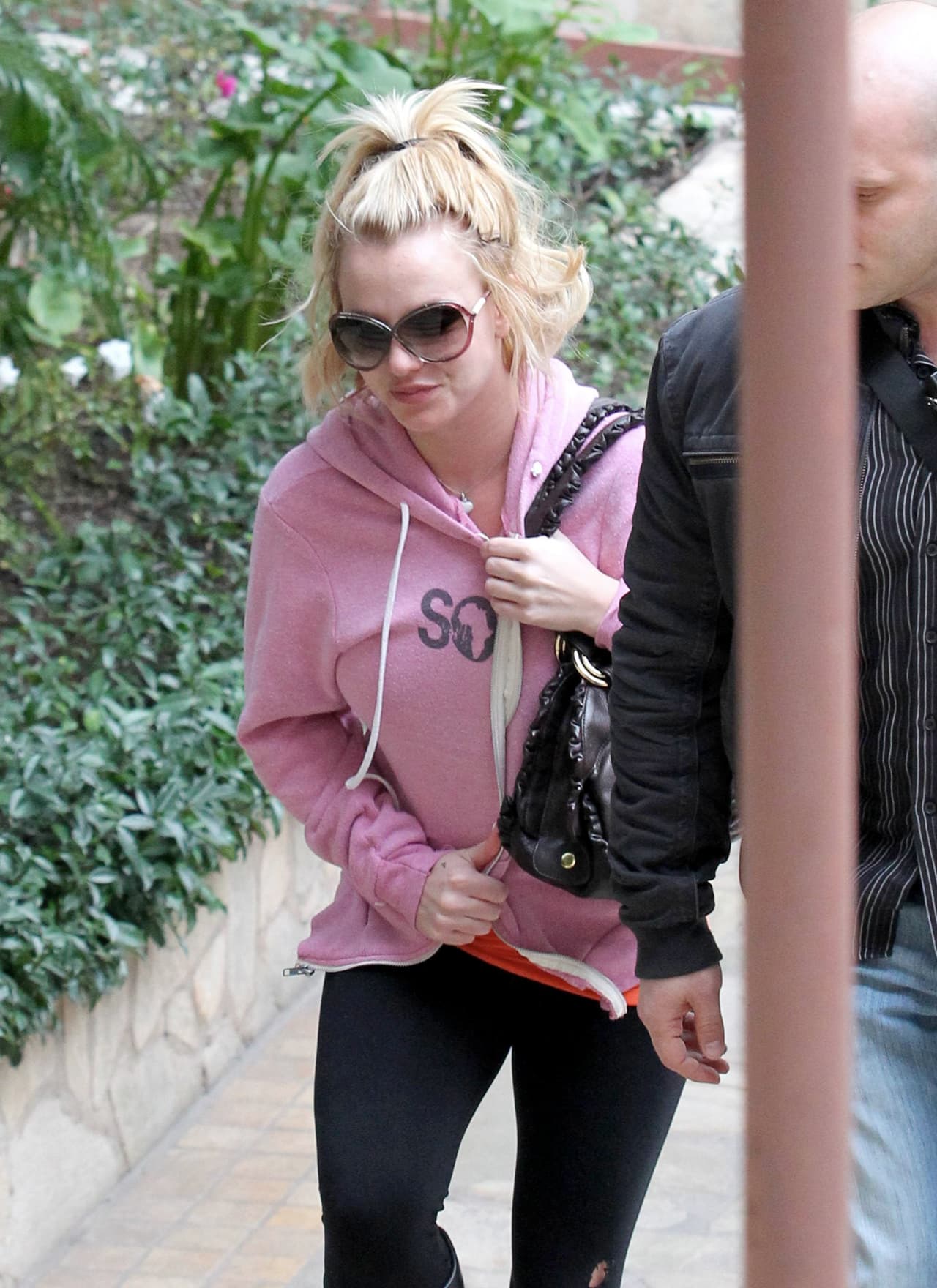 'Brit' sí que lidiado con sus problemas capilares.