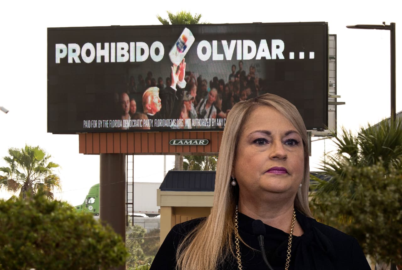 Vázquez sugiere votar por Trump y dejar a un lado la escena de él lanzando rollos de papel
