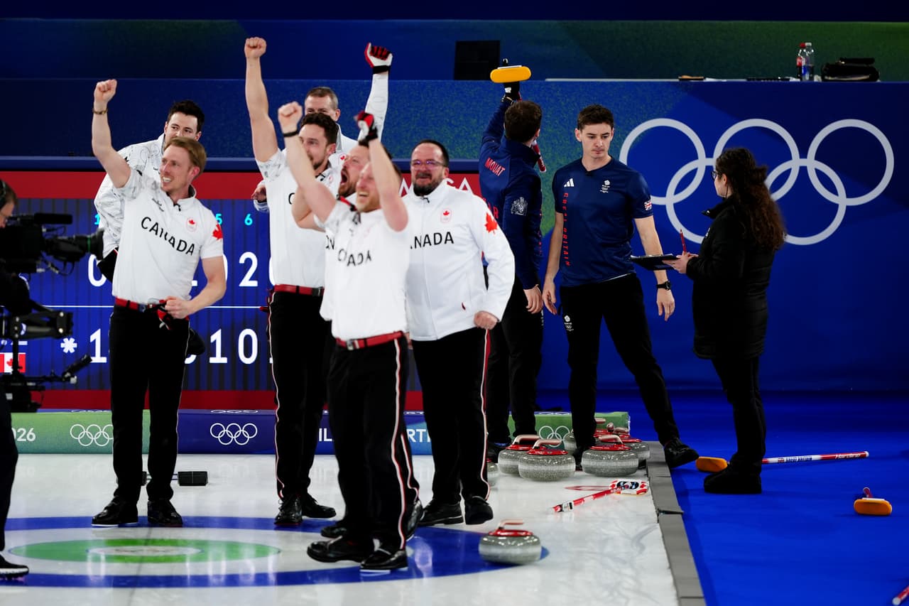 Canadá se queda con oro en curling en un duelo espectacular en Milano Cortina