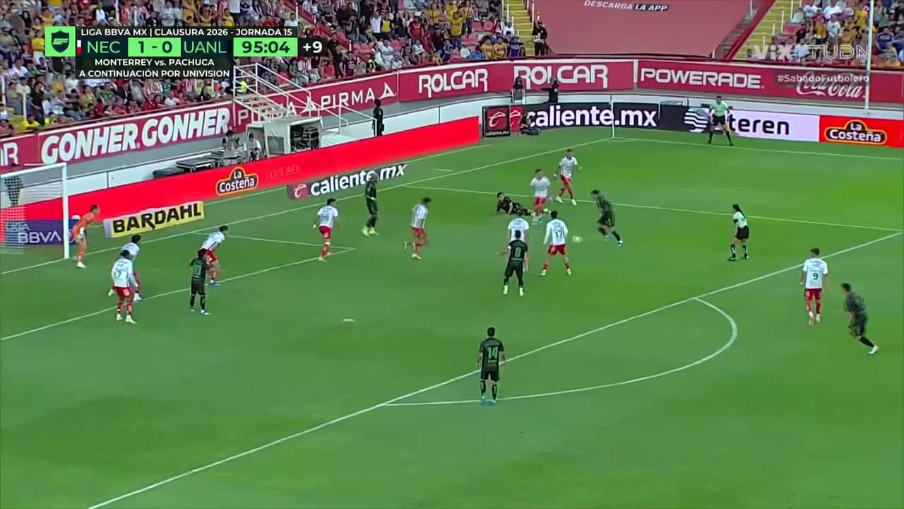 ¡Ángel Correa lo empata para Tigres con potente disparo!