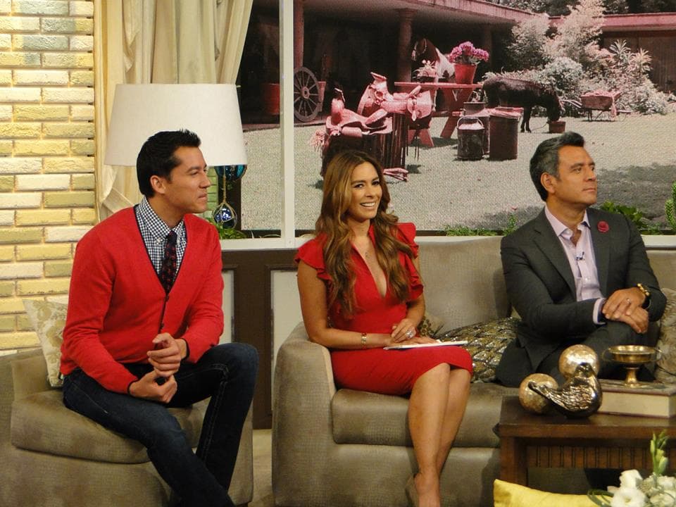 Ya en la sala de los espectáculos.