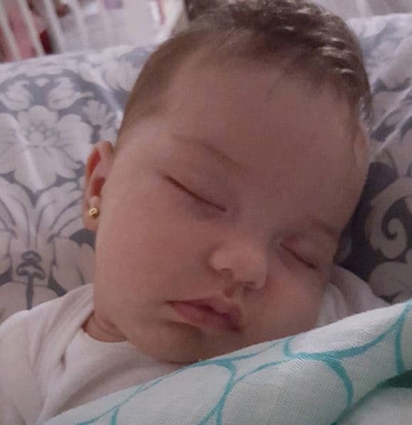 Conocemos a baby Kamilia desde el vientre de su mami y la princesita ya cumplió sus dos meses de nacida.