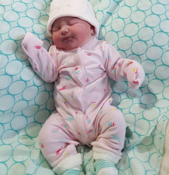 Conocemos a baby Kamilia desde el vientre de su mami y la princesita ya cumplió sus dos meses de nacida.