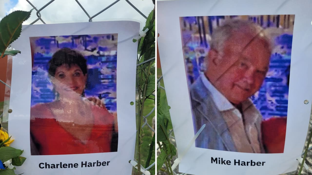 En la reja de un lote junto al río se colocaron las imágenes de las víctimas mortales y de las personas que aún no han sido encontradas.
<br>