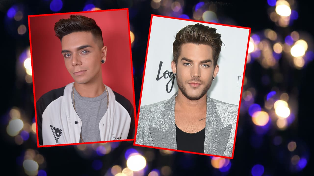 Todos quisiéramos tener un hair style tan perfecto como el de Adam Lambert. Al parecer eso no es ningún problema para Diydan López.