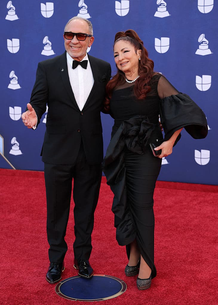 El legendario Emilio Estefan y la icónica Gloria Estefan no podían faltar a esta especial noche de los Latin GRAMMY.