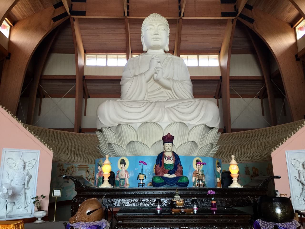 Al norte de Nueva York existe un reino de silencio y paz: el monasterio "Chuang Yen" 