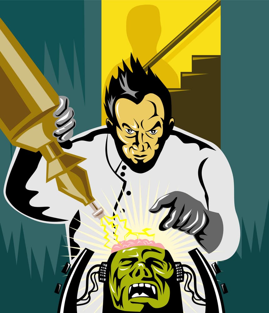 Así que lo intentas una y otra vez hasta que salgan las cosas a tu manera, como el
<b>Dr. Frankenstein</b>, quien estaba obsesionado con crear el monstruo perfecto... aunque al final terminó lamentando su terquedad.