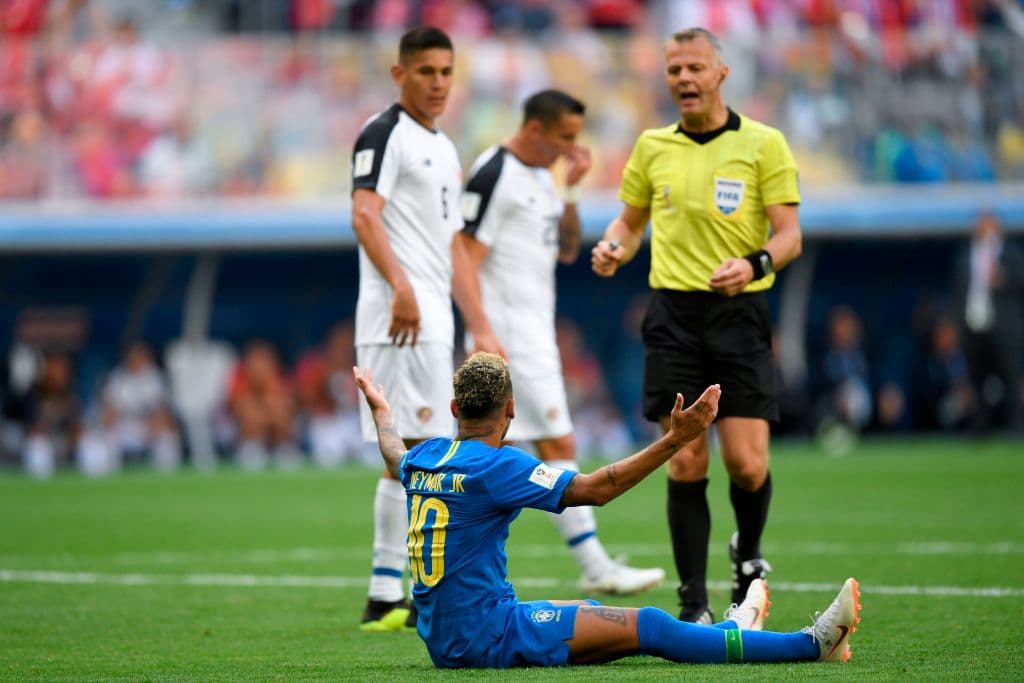 En el juego contra Costa Rica por el Grupo E el pasado 22 de junio de 2018 en San Petersburgo.